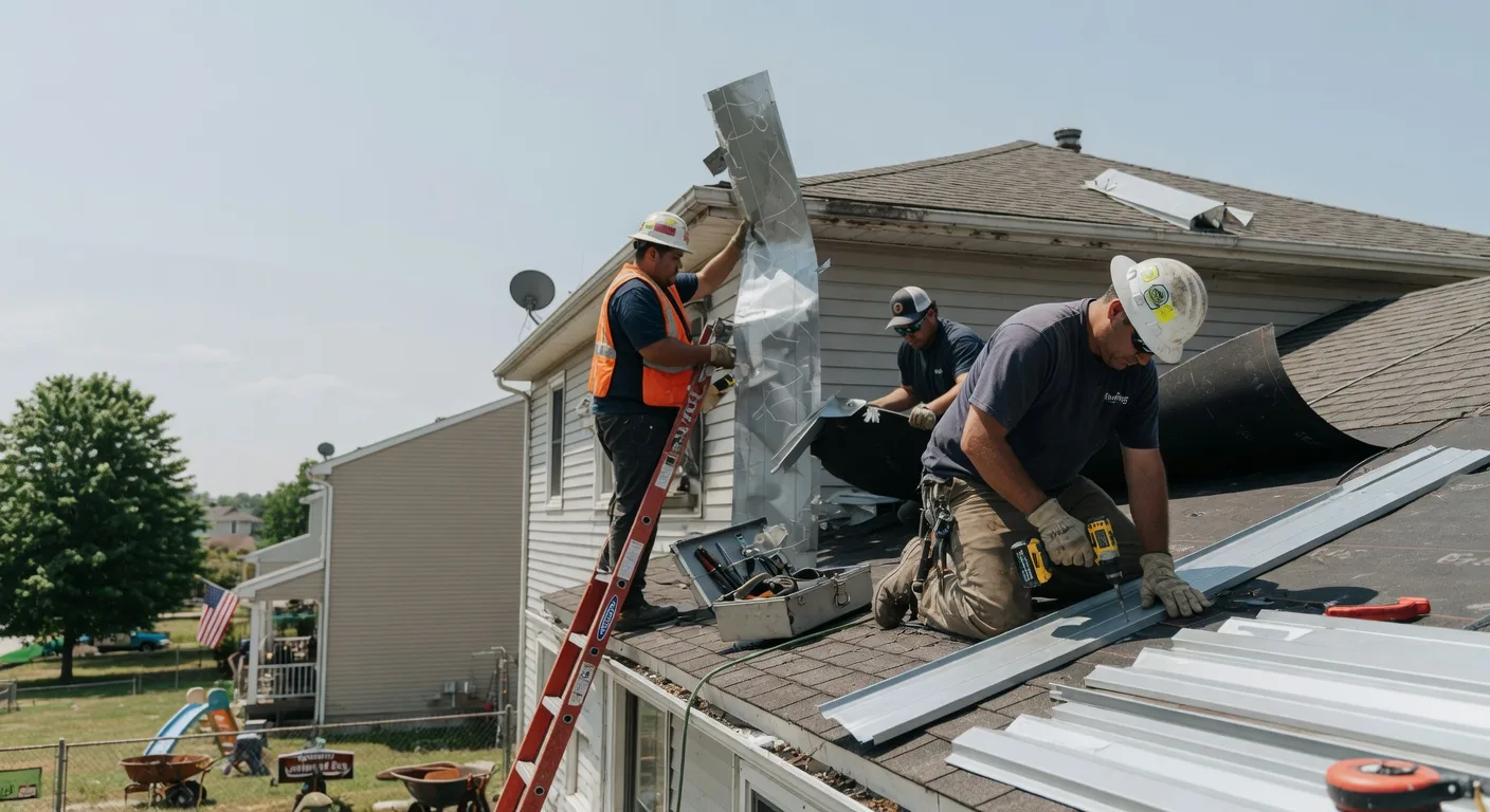 Storm Damage Metal Roof Repair in Port Alsworth, AK
